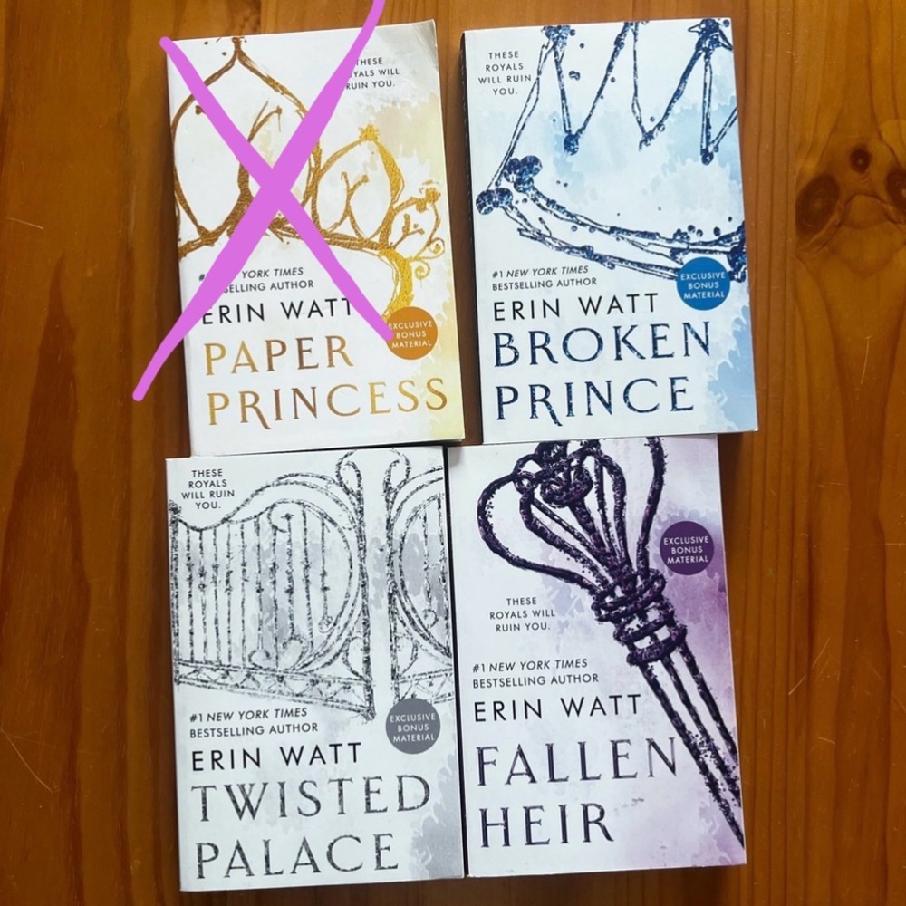Erin watt paper princess series